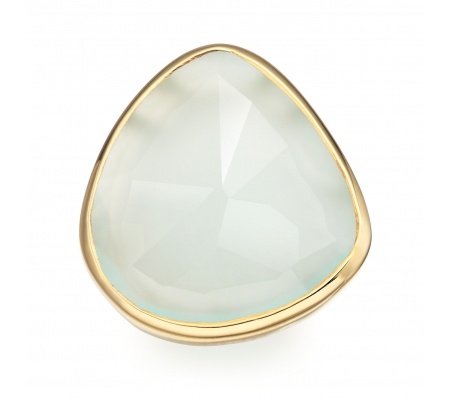 GP Siren Cocktail Ring  -  Aqua Chalcedony - Monica Vinader