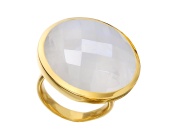 Round Facet Ring - Monica Vinader