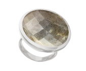 Round Facet Ring - Monica Vinader
