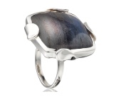 Lace Square Ring - Monica Vinader