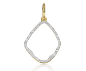Riva Diamond Hoop Pendant - Monica Vinader